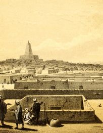 Barth 1858 Timbuktu from terrace.jpg ...