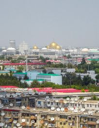 ashgabat, turkmenistan, city, cityscape ...