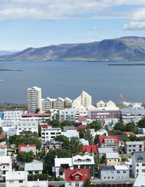 Free Images : sea, skyline, town, view ...