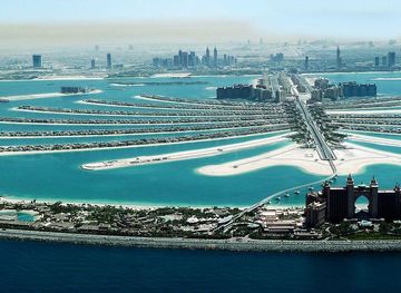 Palm Jumeirah und Dubai Marina ...