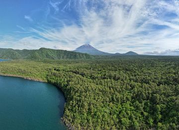 File:Aerial panorama of Mount Fuji from ...
