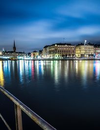 Immaggine:Stockholm Skyline At Night ...